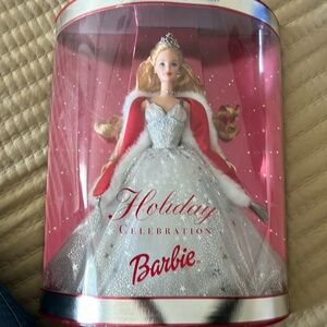 NIB original holiday Barbie 2001